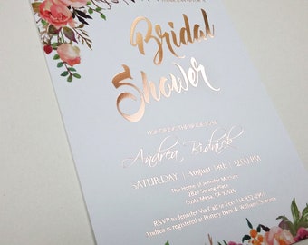 Personalised Wedding Invitations Invites Day Night Handmade Silver NWI14