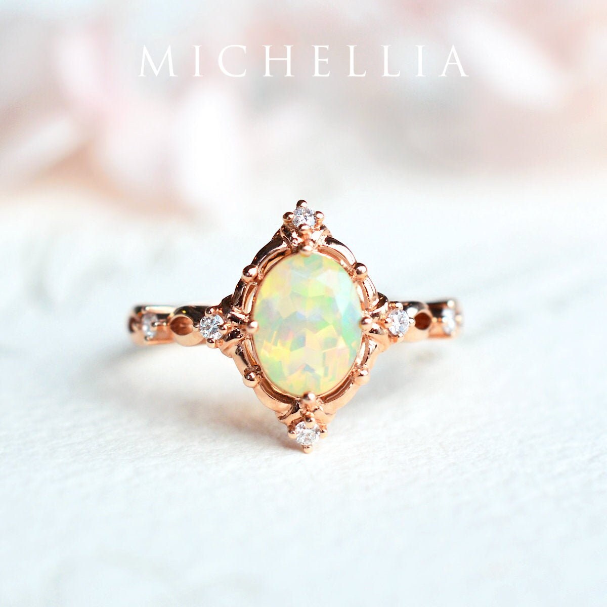 Michellia shop opal ring