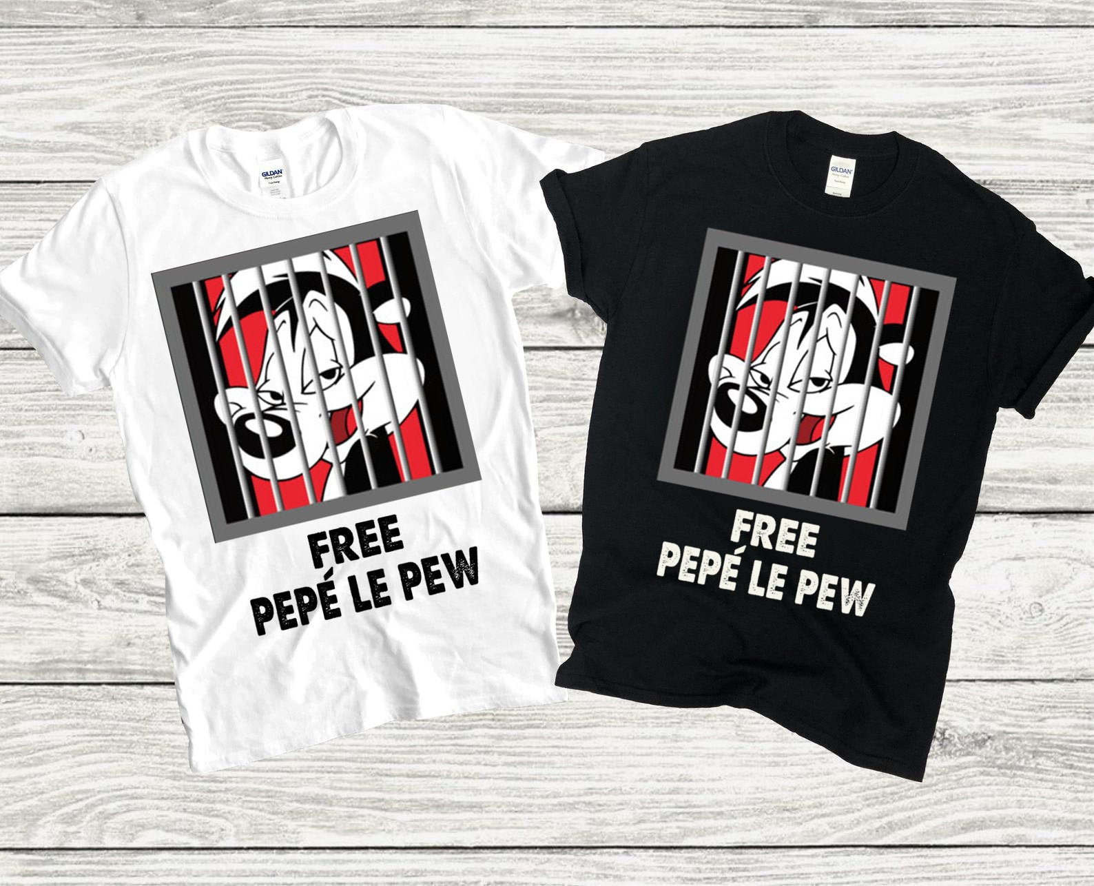 pepe le pew shirt trey