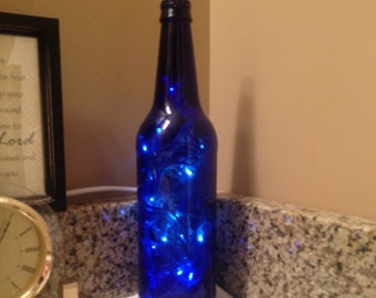 LED Lighted Wine Bottle
