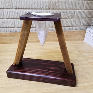 Large Handmade Pour Over Dripper Coffee Maker a Costarican Coffee Maker Big Enough For The Job