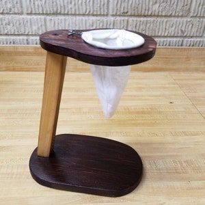 Coffee PourOver Dripper Stand.Authentic Costa Rican Pour Over Coffee Maker