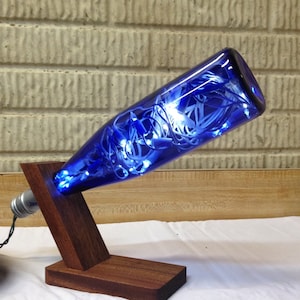 LED Wine Bottle and Display