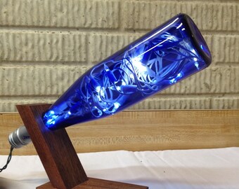 LED Wine Bottle and Display