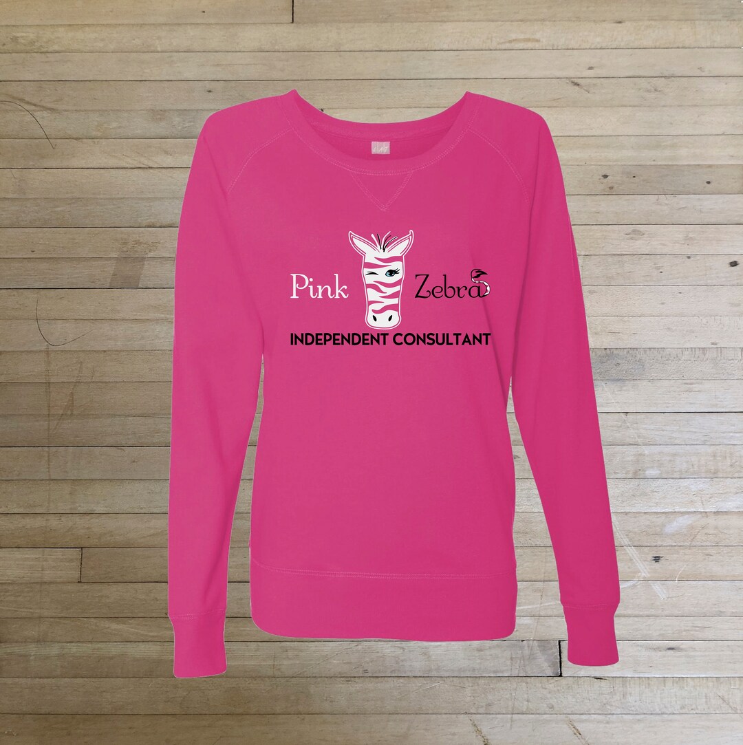 Clearance Pink Zebra Independent Consultant Logo French Etsy