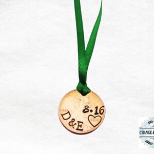 Personalized Penny Christmas Ornament - Custom Gift for Tree Decoration