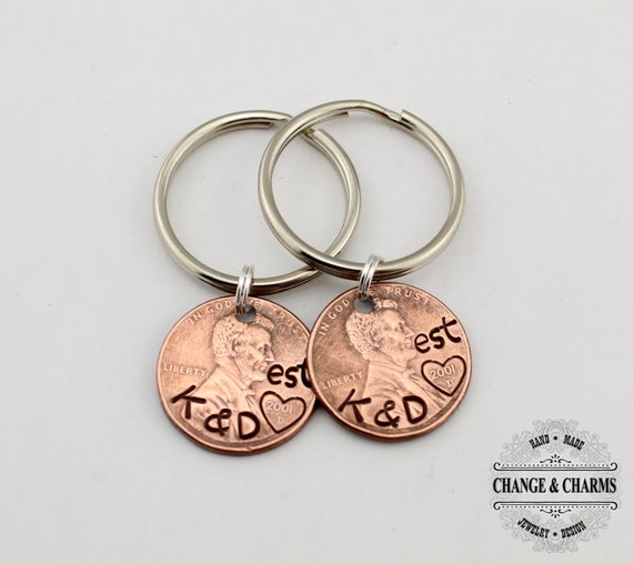 Custom Photo Anniversary For Girlfriend Boyfriend Acrylic Keychain TA2