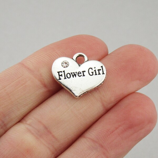 Flower Girl Charms Etsy