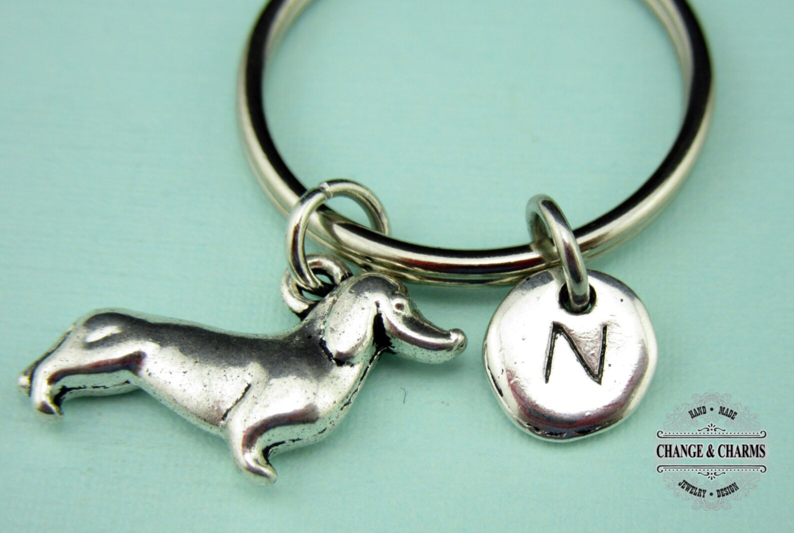 Dachshund Keychain Dachshund Dog Keychain Dog Lovers Etsy