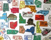 Vintage State Magnets, Vintage Travel Souvenir, Choose Your State