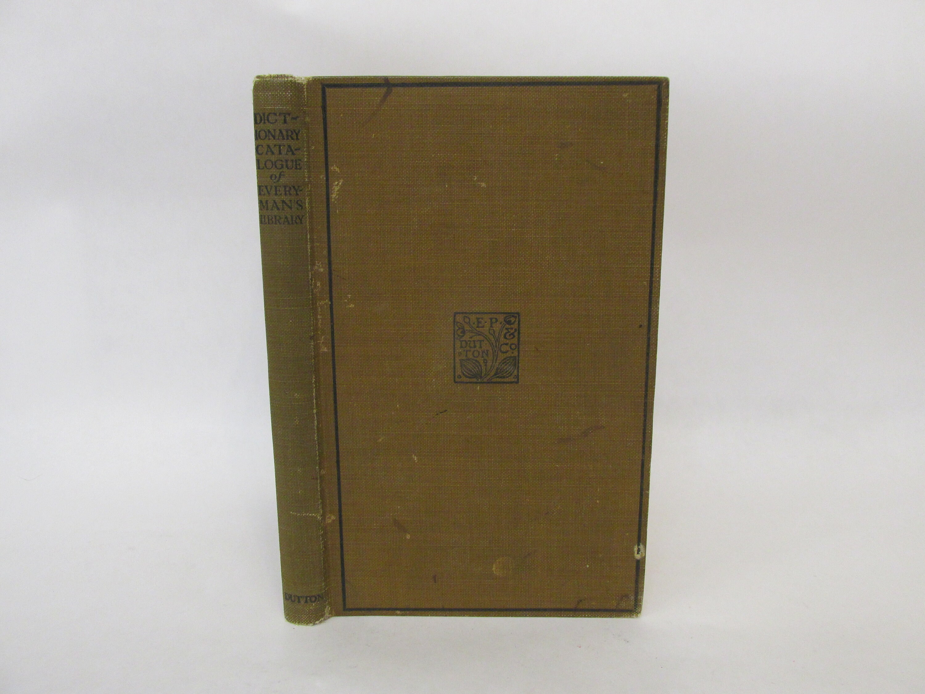 1910 Dictionary Catalogue of the First 505 Volumes of Etsy