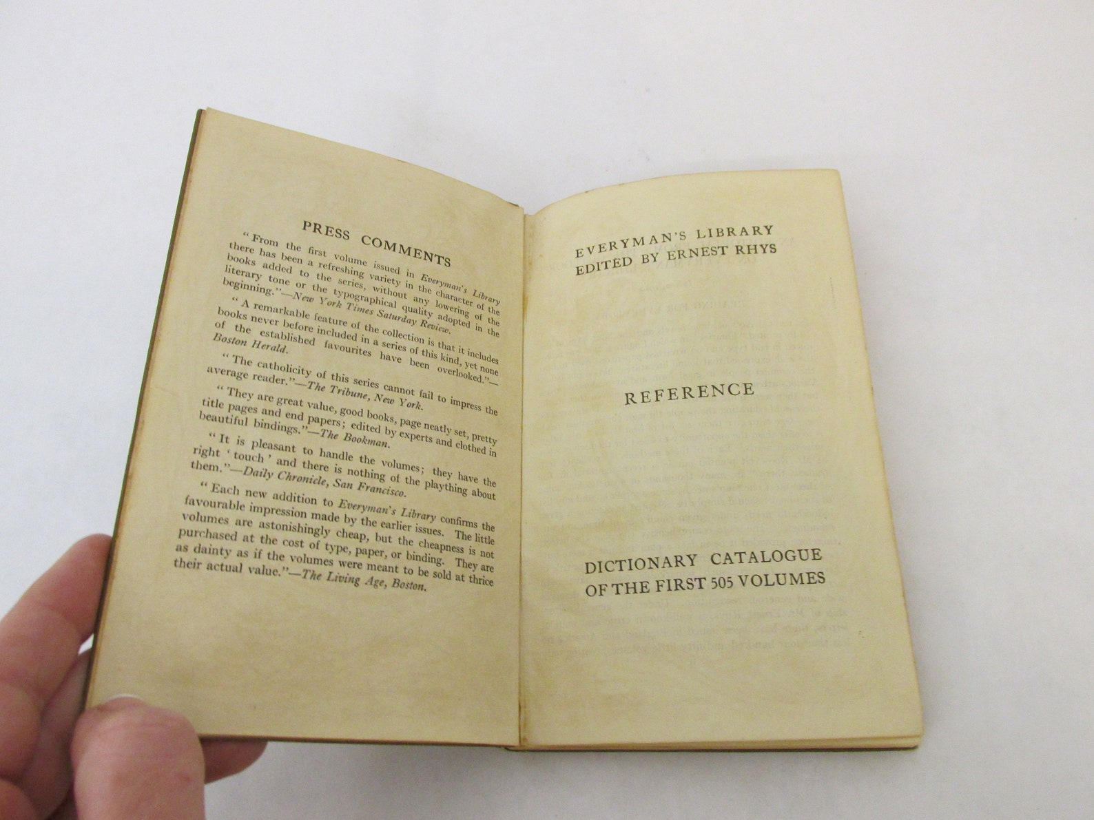 1910 Dictionary Catalogue of the First 505 Volumes of Etsy