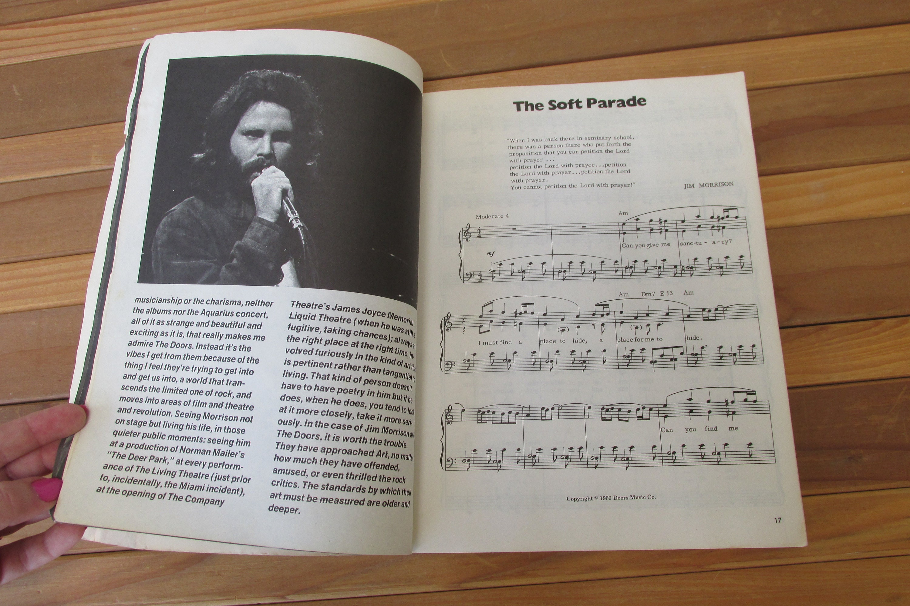 The Doors Complete Music Song Book Vintage Sheet Music 1960s Etsy