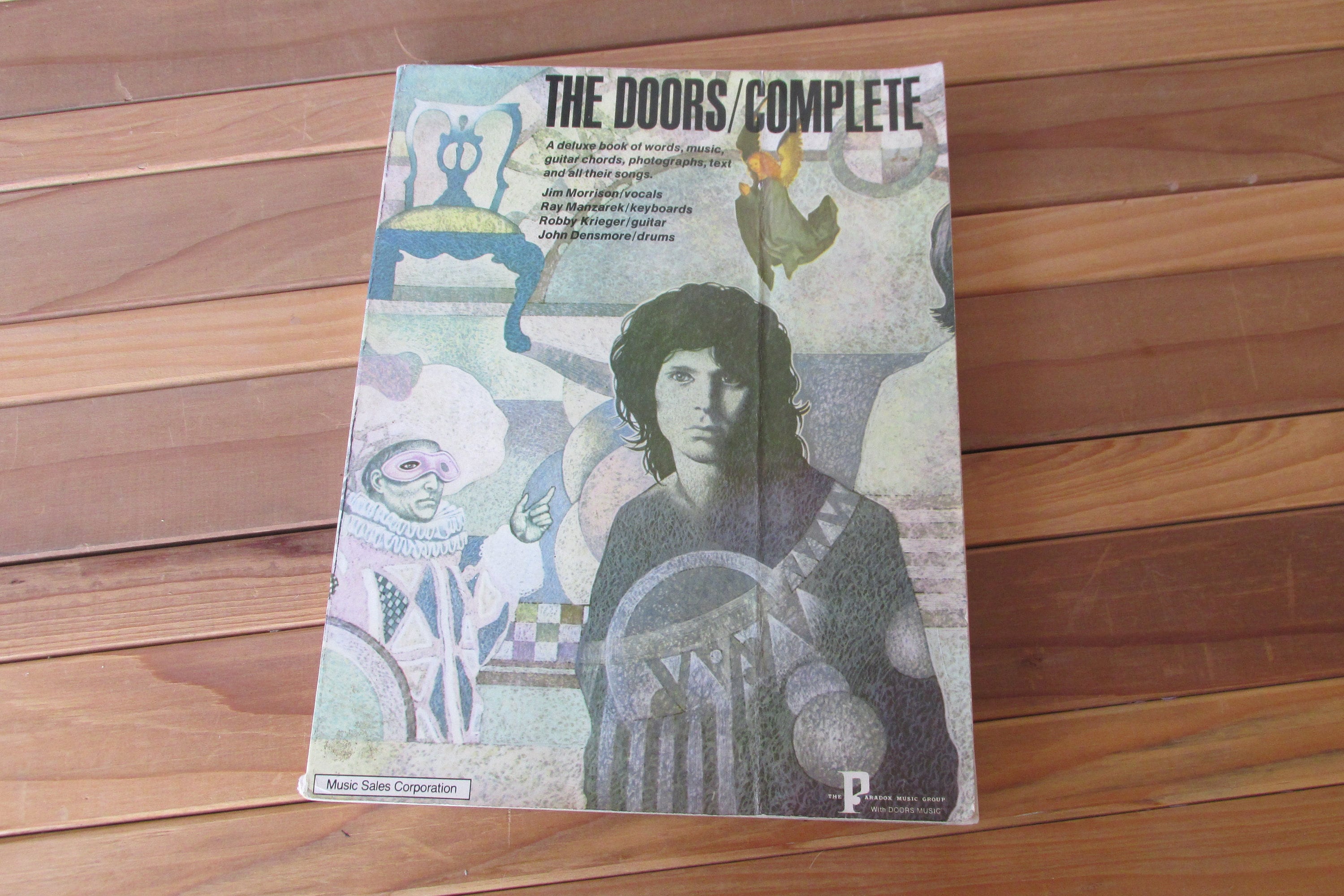 The Doors Complete Music Song Book Vintage Sheet Music 1960s Etsy