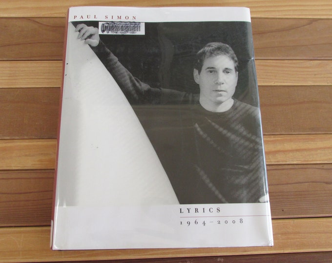Paul Simon Lyrics Hardcover Songbook Etsy