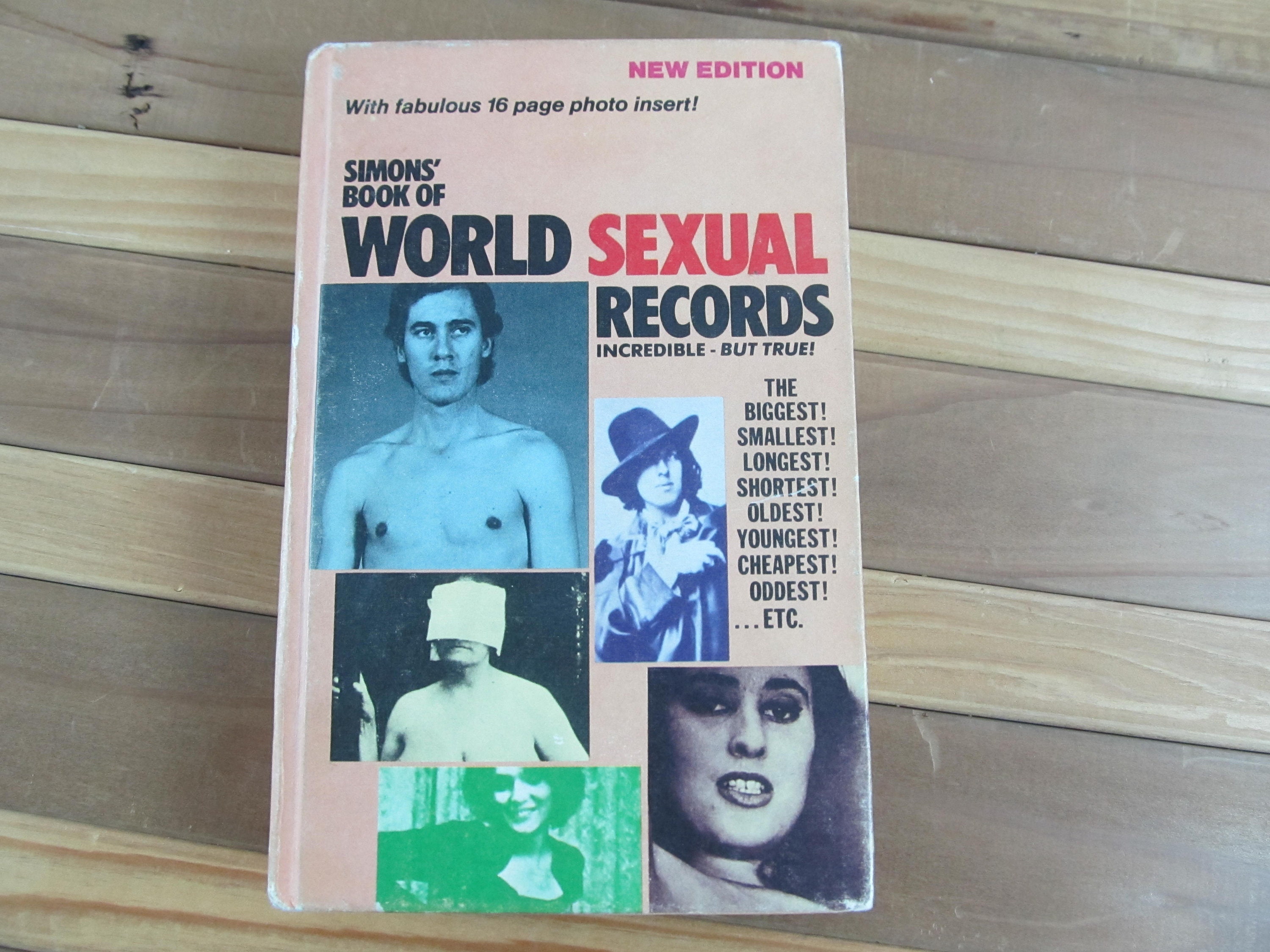 book of sexual records Girls solo tits ass