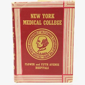Vintage New York Medical College Human Anatomy and Physiology Textbook