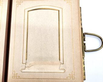 アンティーク雑貨 French Leather Album. アンティーク雑貨 French