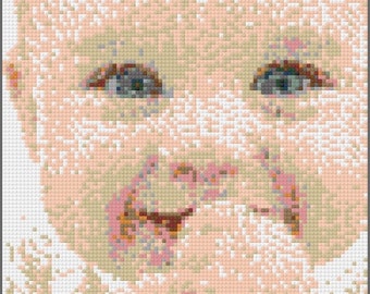 LEGO Custom Portrait Family Mosaic