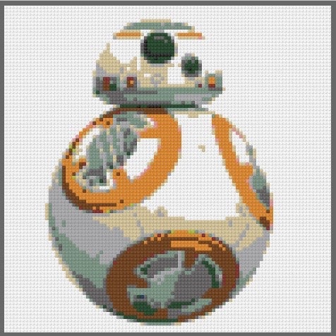 Lego BB-8 Mosaic Star Wars Force Awakens