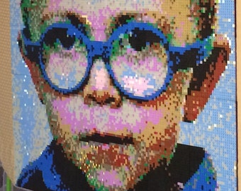 LEGO Custom Family Mosaic Portrait