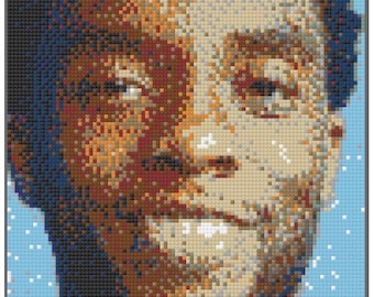 LEGO Chadwick Boseman Black Panther Mosaic