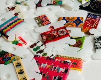 CINCO de MAYO CELEBRATION Washi Tape Grab bag ~ 10 Samples ~ 24 Inches in Each Individual Sample