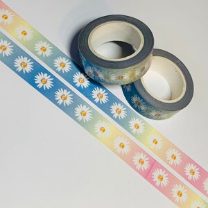 washi daisies