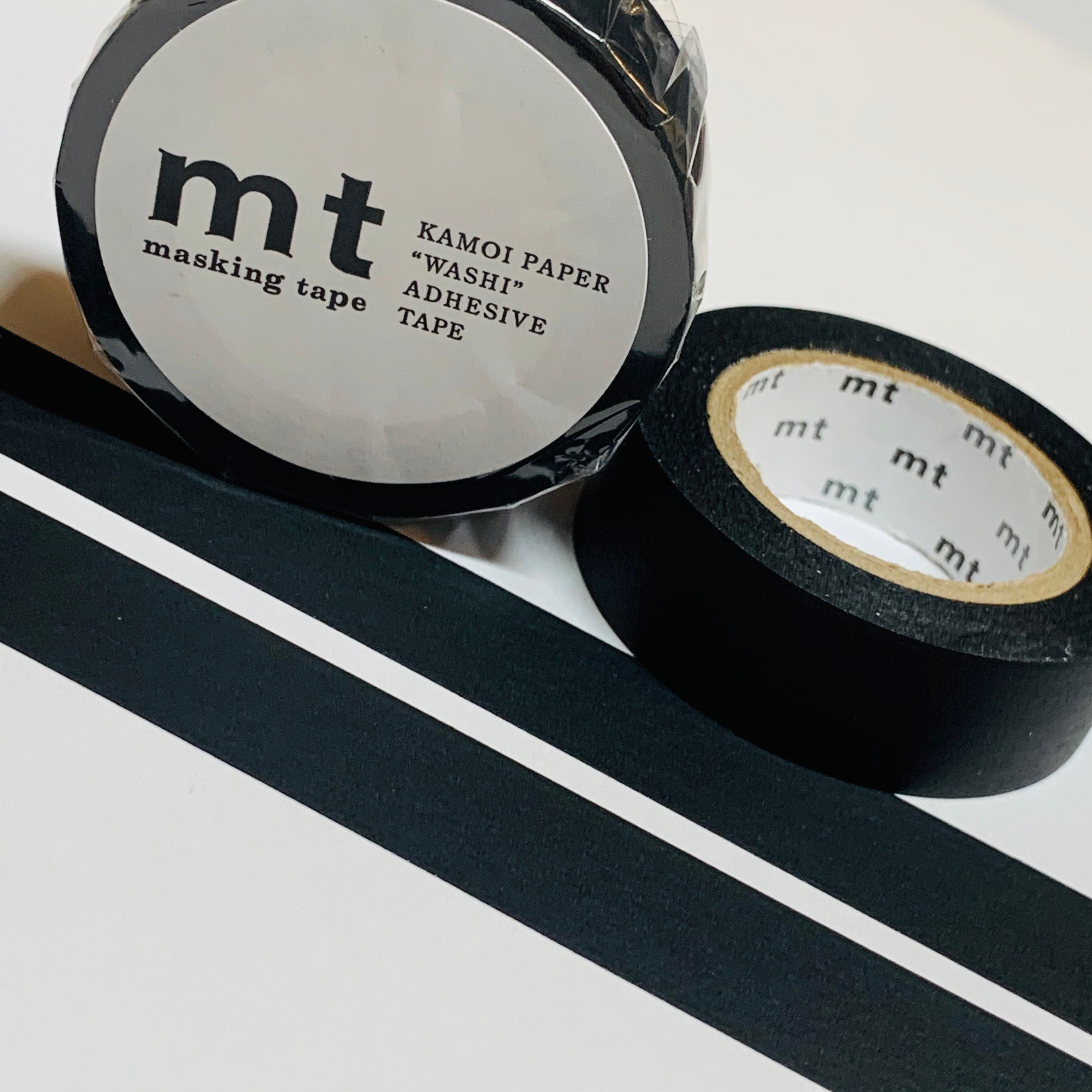 MT Washi Tape 15mm BASIC Series Matte Black
