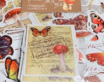 MOTHER EARTH NATURAL Large Stickers Pack ~ 50 Stickers ~ 40 - 100mm