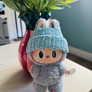 Labubu Crochet Beanie Hat Super Soft