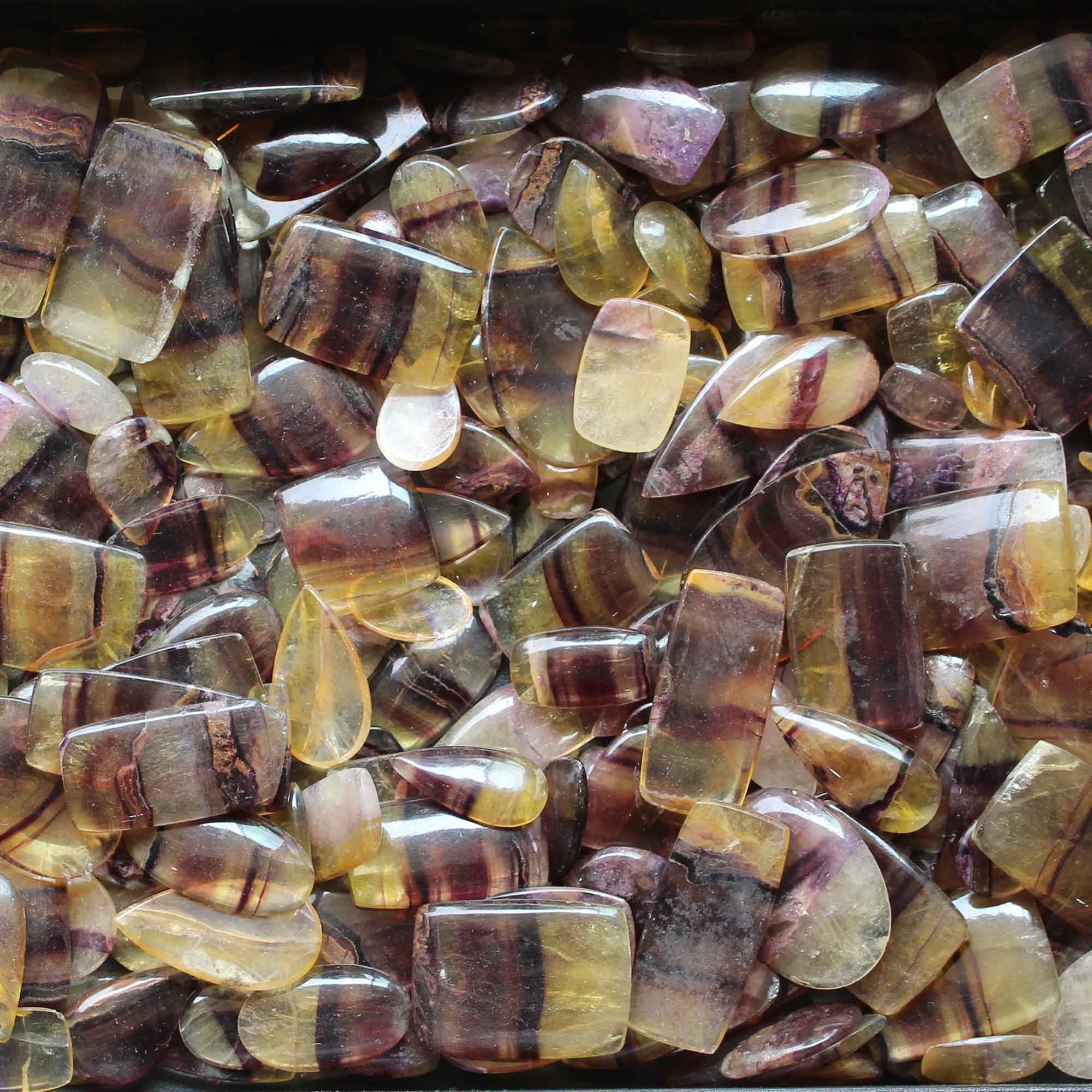 Blue John Gemstone in Different Shapes & Size Loose Gemstone Etsy