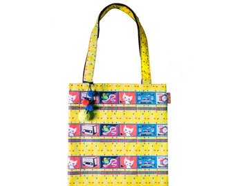 Tote Bag, Reversible Bag, Vegan Bag, Shopping Bag, Shopper, Fabric Bag, Cotton Bag, Shoulder Bag, Reversible Tote Bag, Tote Bag Cotton