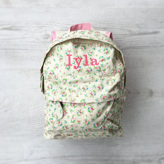 kids floral backpack