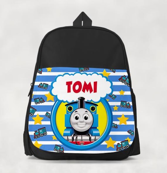 School Backpack Boys Train Backpack Personalised Thomas The Tank