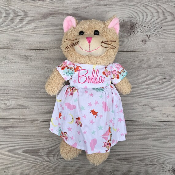 personalised cat teddy