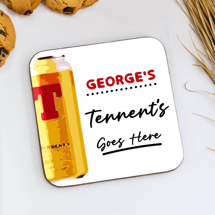 Tennents Lager beer - Metal Advertising Wall Sign