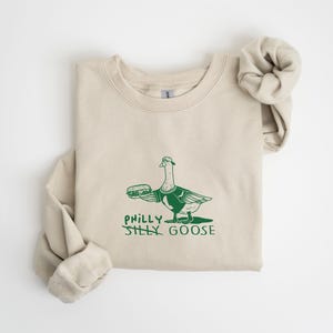 Silly Goose Sweatshirt, Philadelphia Crewneck, Gift for Philly fan