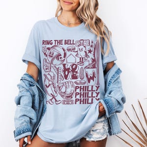Unisex Philly Shirt, Philly Sports Shirt, Philly Tailgate, Baseball Game Day Shirt, Little League Shirt, Phillies Summer, Philadelphia Tee