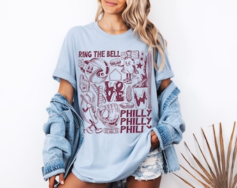 Unisex Philly Shirt, Philly Sports Shirt, Philly Tailgate, Baseball Game Day Shirt, Little League Shirt, Phillies Summer, Philadelphia Tee