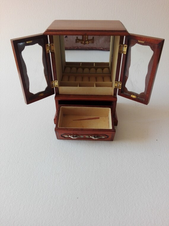 Wardrobe jewelry box, french vintage, earrings box, … Gem