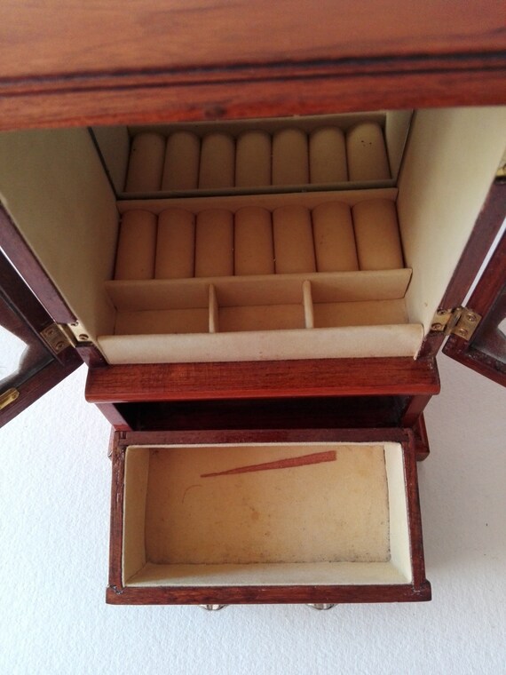 Wardrobe jewelry box, french vintage, earrings box, … Gem