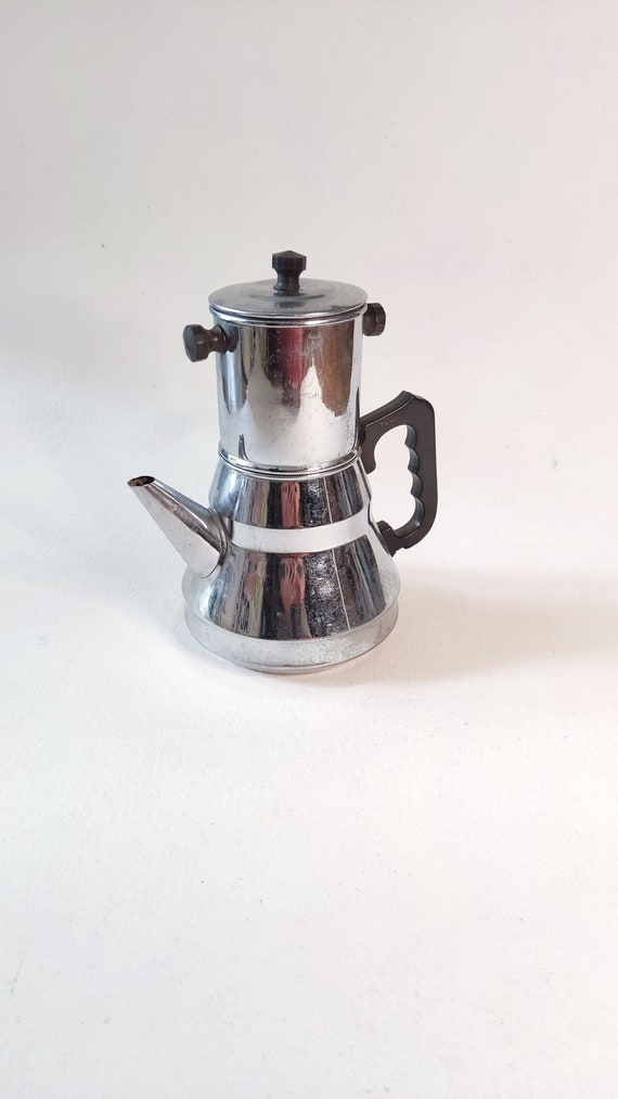 Vintage copper coffee machines