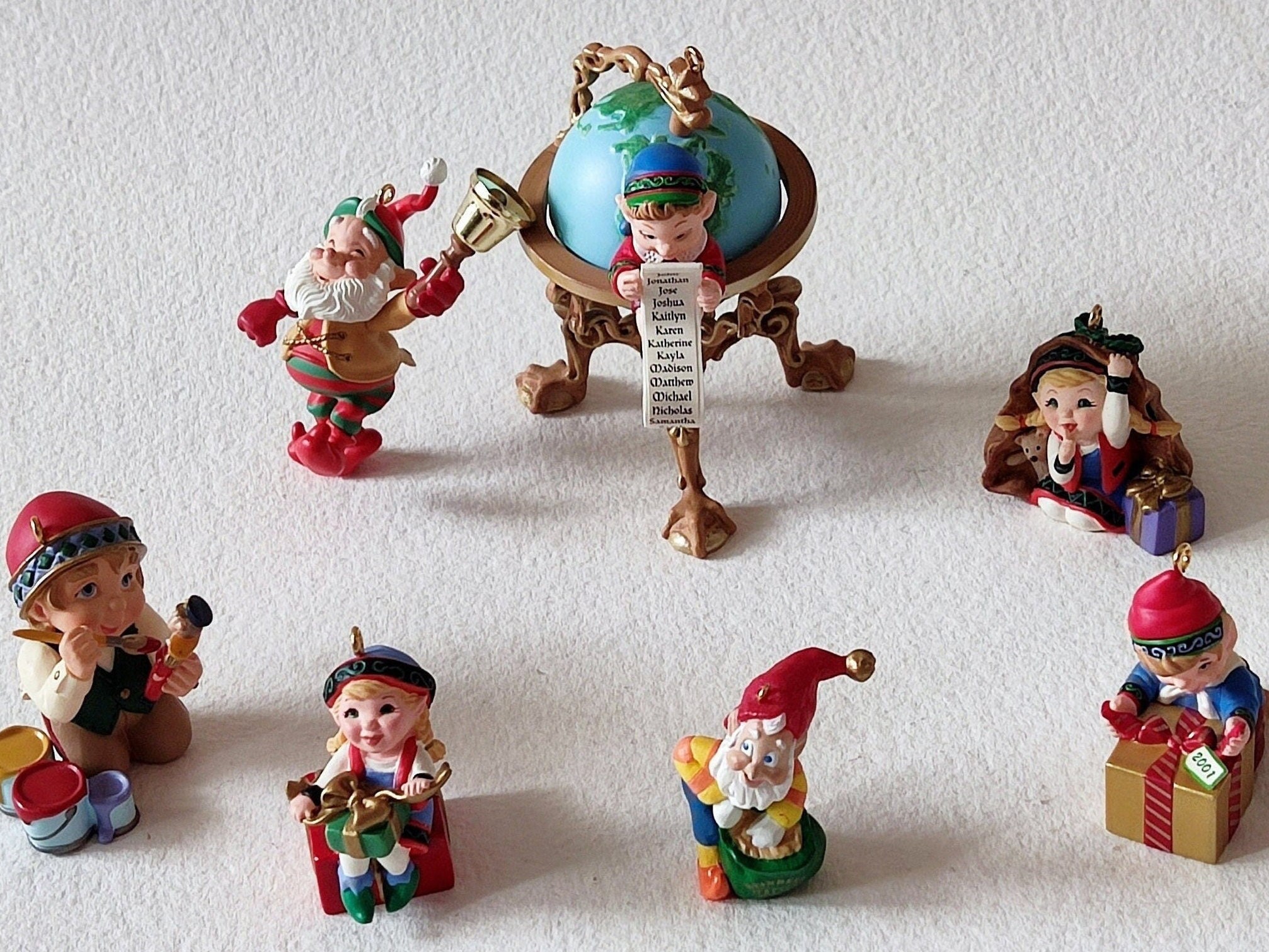 Ornement De Noël Hallmark 1992 - Enseignant De Classe Mondiale - Collection