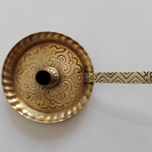 Bougeoir rat de cave, style oriental, bougeoir en laiton, déco oriental