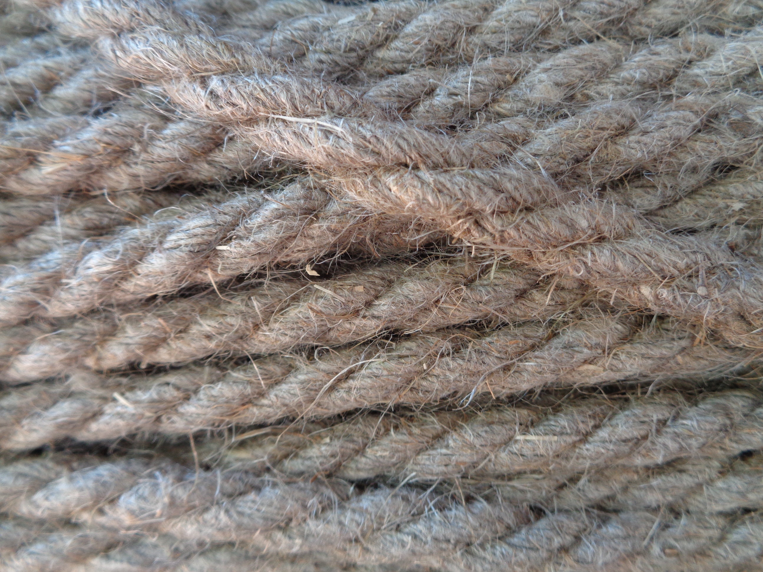 Corde In Lino 10 Metri - Doppia Corda Naturale Per Fai Da Te E Decorazione - Foto 7