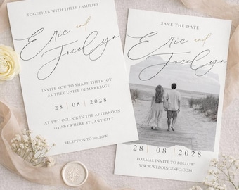 Minimalist Wedding Bundle Templates