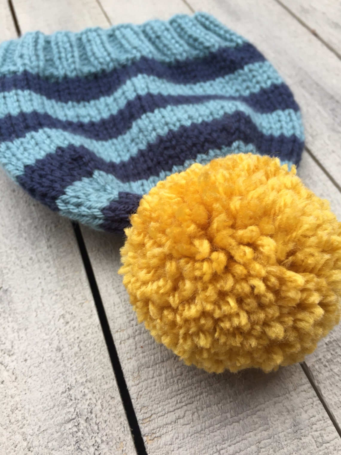 Striped Baby Boy Beanie Knitted Infant Winter Hat for Boy Etsy