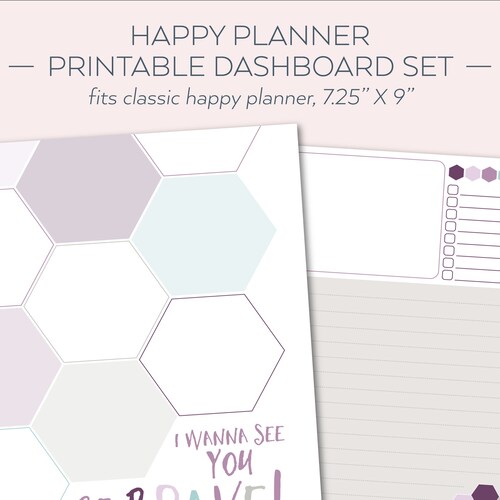 Happy Planner PRINTABLE Filler Pages Planner Refills / Etsy