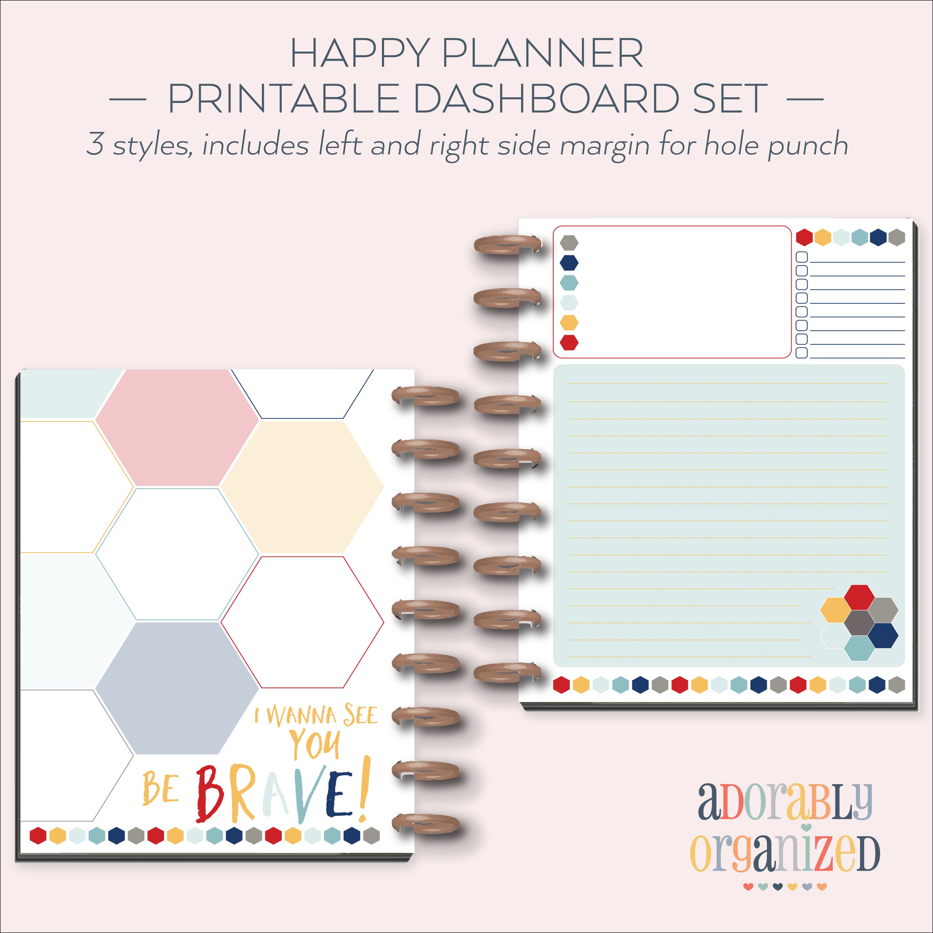 Happy Planner Printable Filler Pages Planner Refills Inserts 7 X Happy Planner Printable Filler Pages Planner Refills Inserts 7 X